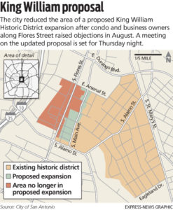 Proposed King William Historic District Expansion